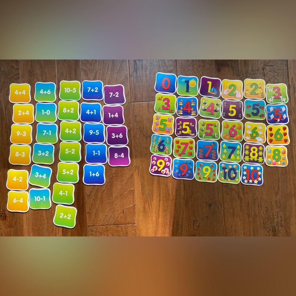adidas Colorful Math Learning Tiles for Kids